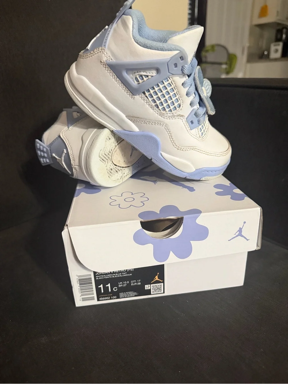 Jordan Preschool Kids Forget Me Not Retro 4